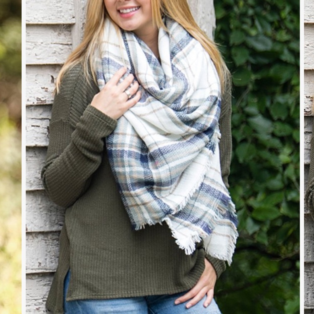 Rustic River Blanket Scarf